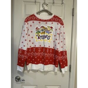 nickelodeon Rugrats Christmas Sweater Size L‎